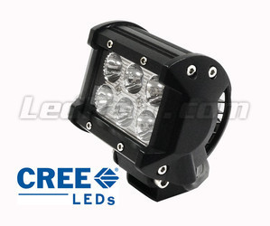 Mini Barre LED CREE Double Rangée 18W 1300 Lumens Pour Moto Et Quad