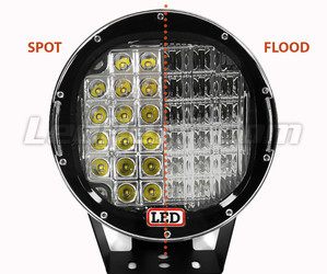 Phare Additionnel LED Rond 160W CREE Pour 4X4 - Quad - SSV Spot VS Flood