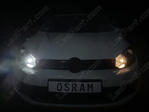 Zugelassene W5W LED-Lampe Osram Night Breaker GEN2 in Verwendung als Standlicht
