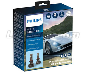 Kit Ampoules HB4 LED PHILIPS Ultinon Pro9100 +350% 5800K  - LUM11005U91X2