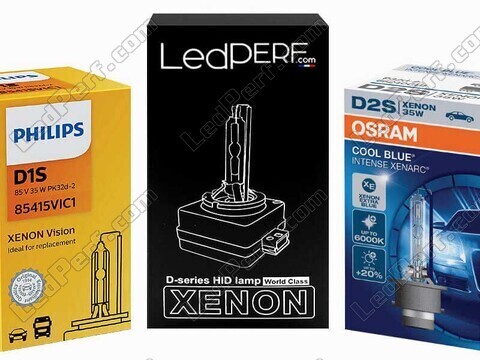 Original Xenon Lampe/Brenner für Peugeot 307, Die Marken Osram, Philips und LedPerf sind erhältlich in: 4300K, 5000K, 6000K und 7000K