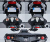 Led Heckblinker BMW Motorrad R 1200 R  (2010 - 2014) vor und nach