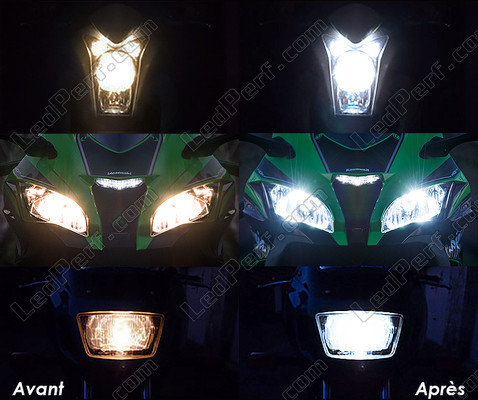 Led LED Abblendlicht und Fernlicht Honda CBF 600 S (2008 - 2013)