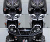 Led Frontblinker Honda CBR 600 F (1999 - 2000) vor und nach