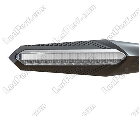 Frontansicht Dynamische LED-Blinker + Bremslichter für Royal Enfield Bullet electra X 500 (2004 - 2008)