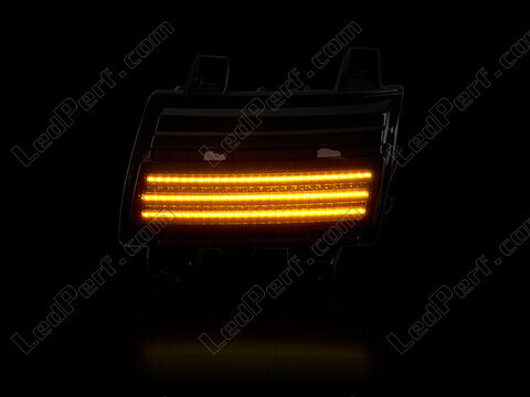 Eclairage maximal des répétiteurs latéraux dynamiques à LED pour Jeep  Wrangler IV (JL)