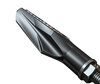 Vue arrière des Clignotants dynamiques LED + feux stop pour Royal Enfield Bullet electra X 500 (2004 - 2008)