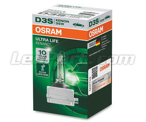 Ampoule Xénon D3S Osram Xenarc Ultra Life - 66340ULT dans son emballage