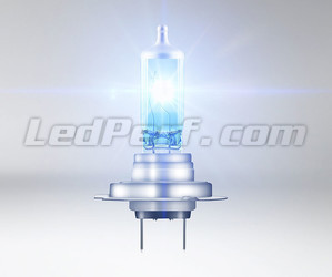 Ampoule halogène H7 Osram Cool Blue Intense NEXT GEN produisant un éclairage Effet LED