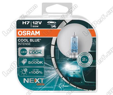 Paar Osram H7 Cool blue Intense Next Gen LED Effect 5000K Glühbirnen