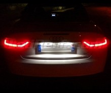 Pack leds (blanc pur 6000K) plaque arrière pour Audi A5 8T