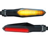 Dynamische LED-Blinker + Bremslichter für Suzuki Marauder 800