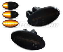 Répétiteurs latéraux dynamiques à LED pour Peugeot 206