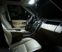 Pack intérieur luxe full leds (blanc pur) pour Range Rover L322 Sport