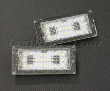 Pack de 2 modules led plaque immatriculation arrière BMW (type 5)