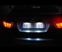 Pack leds (blanc pur) plaque arrière pour BMW X6 (E71 E72)