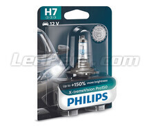 1x Scheinwerferlampe H7 Philips X-tremeVision PRO150 55W 12V - 12972XVPB1