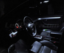 Pack intérieur luxe full leds (blanc pur) pour Audi A4 B7 - PLUS